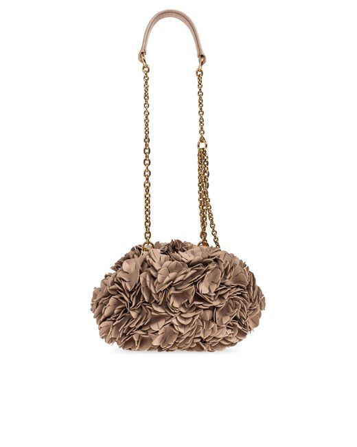 Chloé Natural 'Plissé' Shoulder Bag