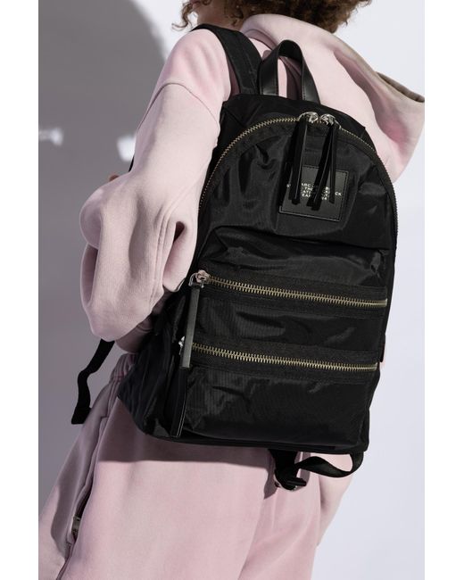 Marc Jacobs Black Backpack 'The Biker Large'