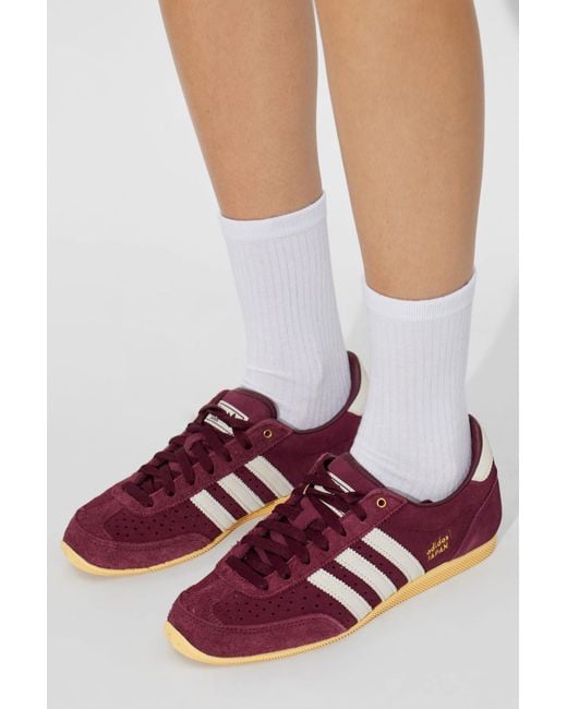 Adidas Originals Red 'Japan' Sports Shoes