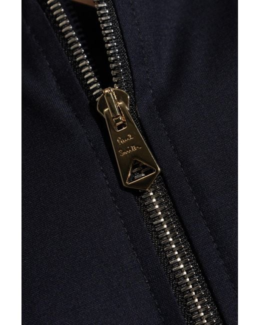 Paul Smith Blue Bomber Jacket for men