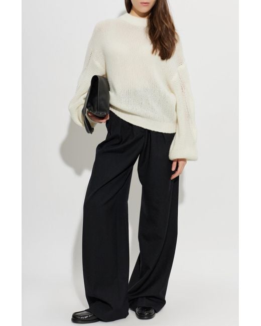 Lisa Yang Natural Cashmere Sweater 'Runi'