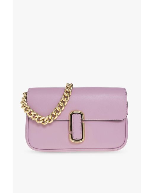 Marc Jacobs Pink 'the J Marc' Shoulder Bag