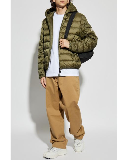 Moncler Green Down Jacket 'Najan' for men
