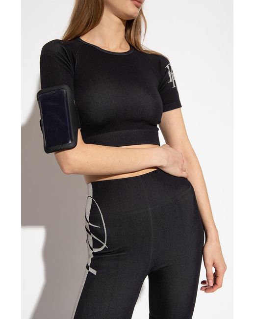 EA7 Black Phone Pouch