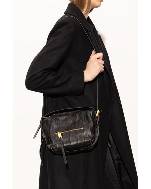 AllSaints Black Shoulder Bag 'Vega'