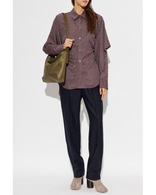 Maison Margiela Multicolor Asymmetrical-Cut Shirt
