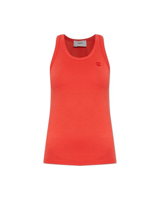 Coperni Top With Embroidered Logo