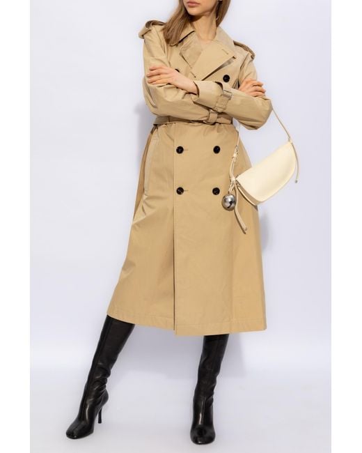 Burberry Natural Cotton Trench Coat,