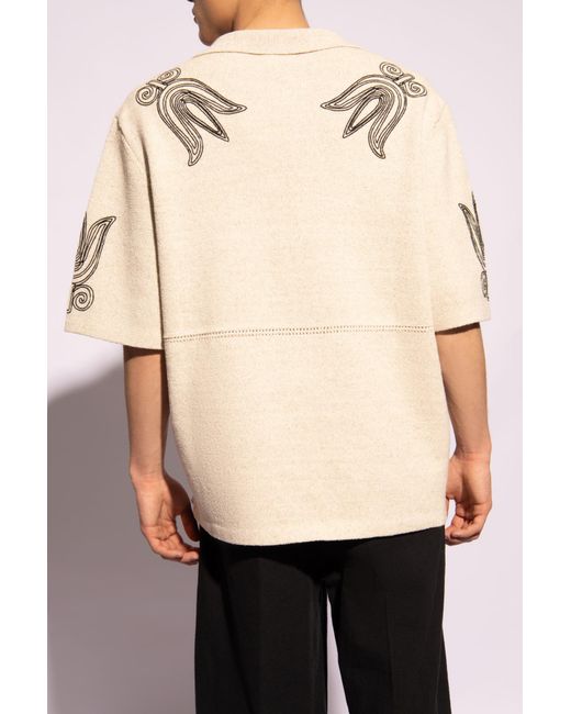 Nanushka Natural 'kaemon' Sweater, for men