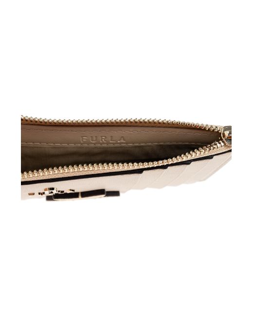 Furla Natural Card Holder "Camelia Medium"