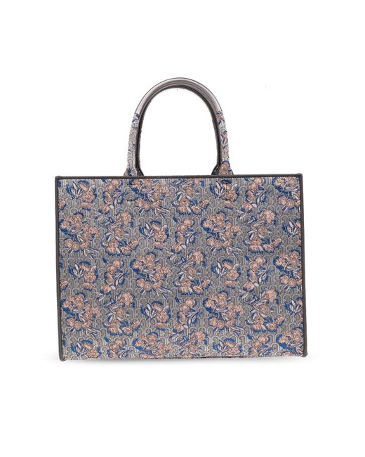 Furla Gray 'opportunity Large' Shopper Bag,
