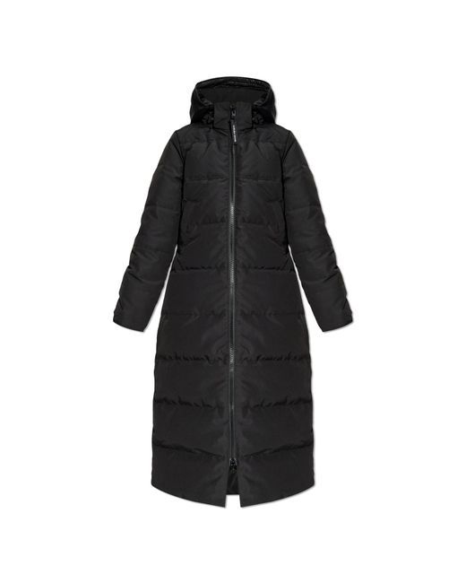 Canada Goose Black Long Down-Filled Hooded Parka