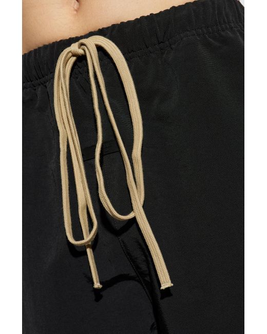 Fear Of God Black Loose-fitting Trousers, for men