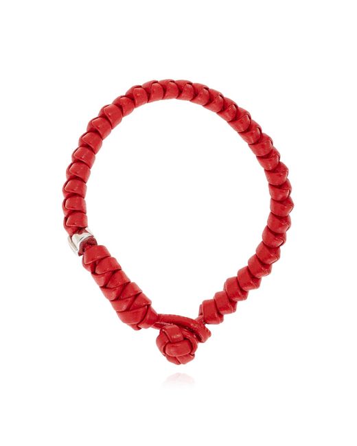 Bottega Veneta Natural Leather Bracelet for men