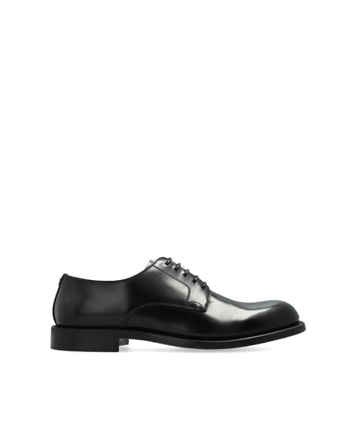Dolce & Gabbana Black 'Derby' Type Shoes for men