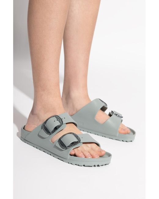Birkenstock Green 'Arizona Big Buckle Eva' Sandals
