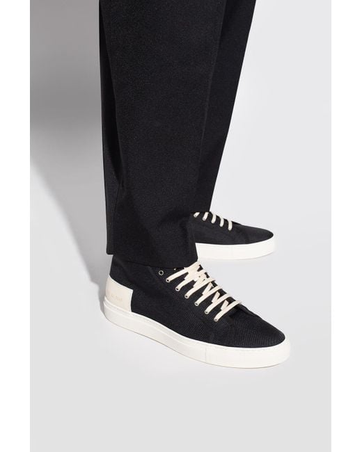 Common Projects Black 'tournament High' Sneakers for men