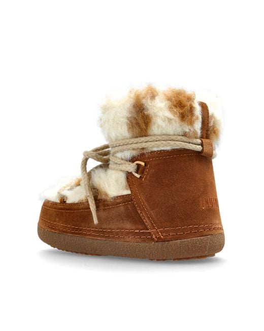 Inuikii Brown Snow Boots "Teddy"