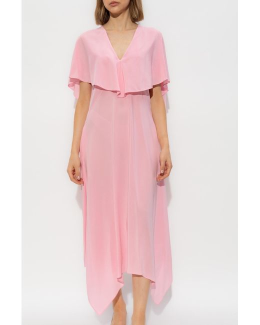 Stella McCartney Pink Silk Dress