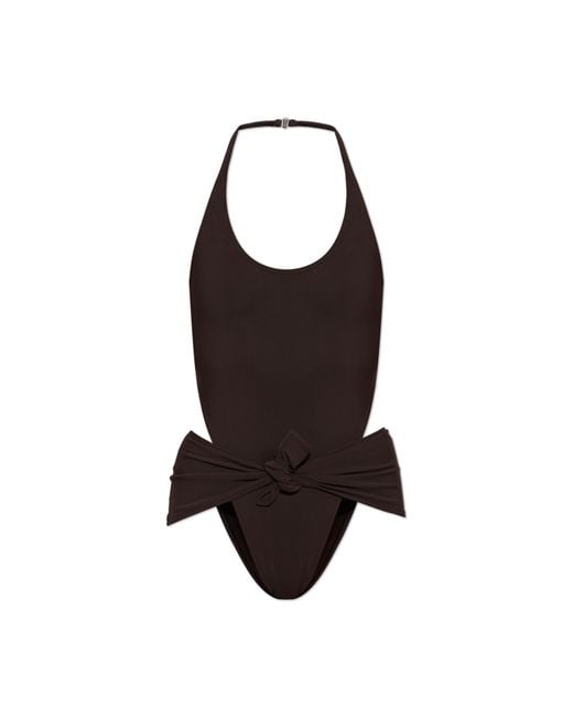 Alaïa Black One-Piece Swimsuit
