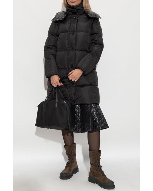 Moncler Black Down Jacket "Litte"