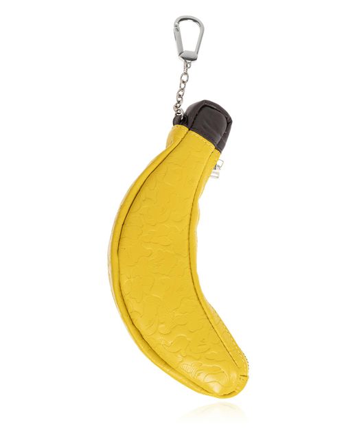 A Bathing Ape Yellow 'Solid Camo Banana Mini' Waist Bag for men
