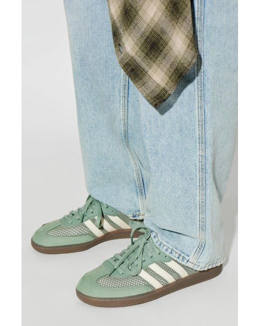 Adidas Originals Green 'Samba Og W' Sports Shoes for men