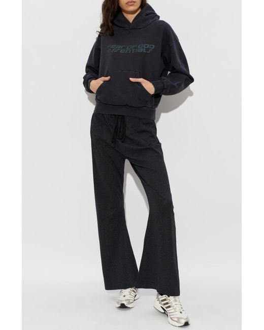 Fear Of God Blue Sweatshirt With Logo