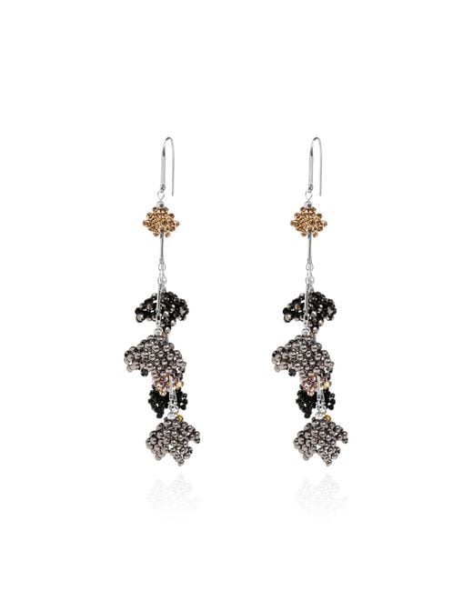 Isabel Marant Metallic Earrings With Crystals