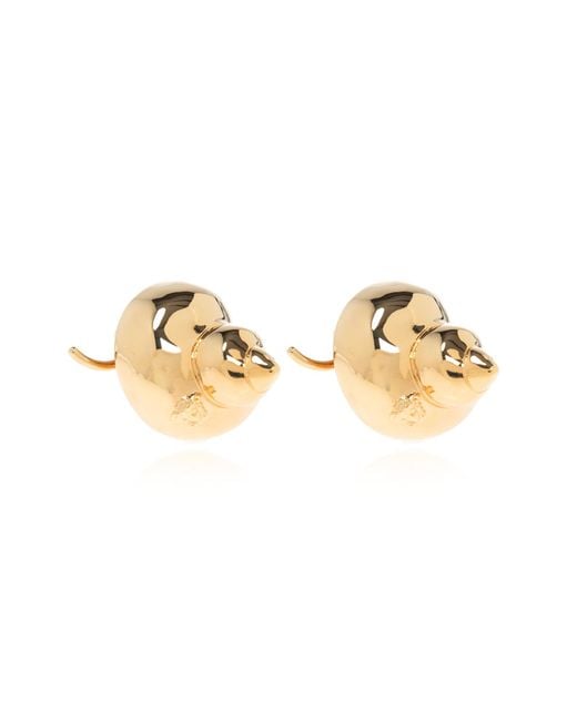 Versace Natural Shell Motif Clips