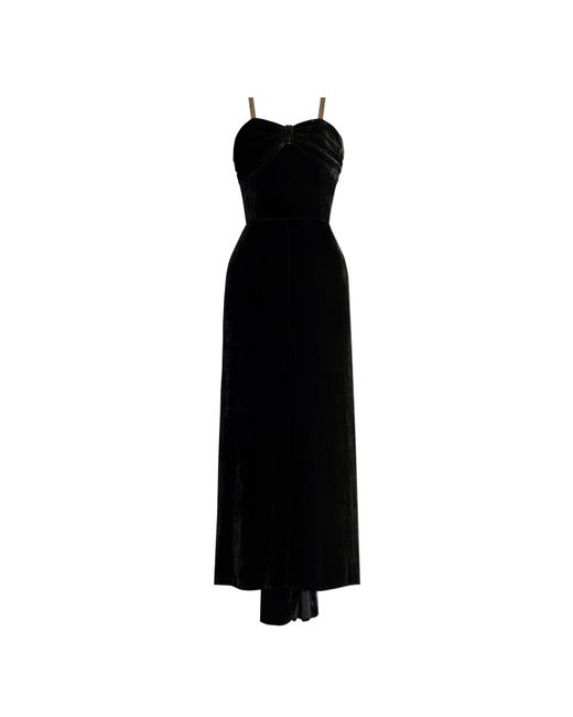 Maison Margiela Black Velvet Dress