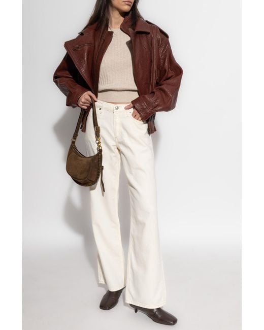 Rag & Bone Natural Straight-Leg Jeans