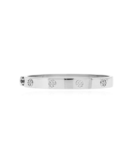 Tory Burch Metallic Bracelet With Logo