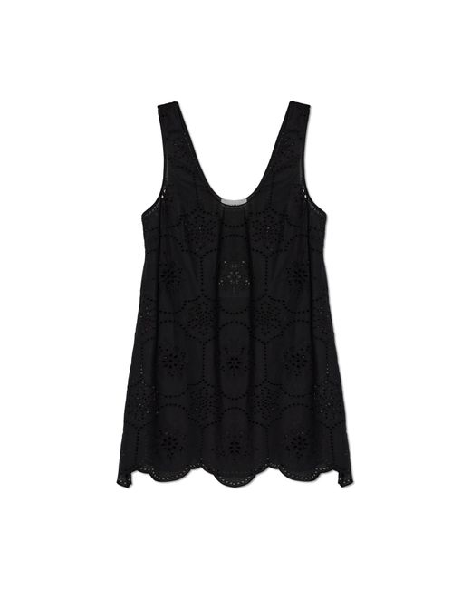Matteau Black Lacy Dress