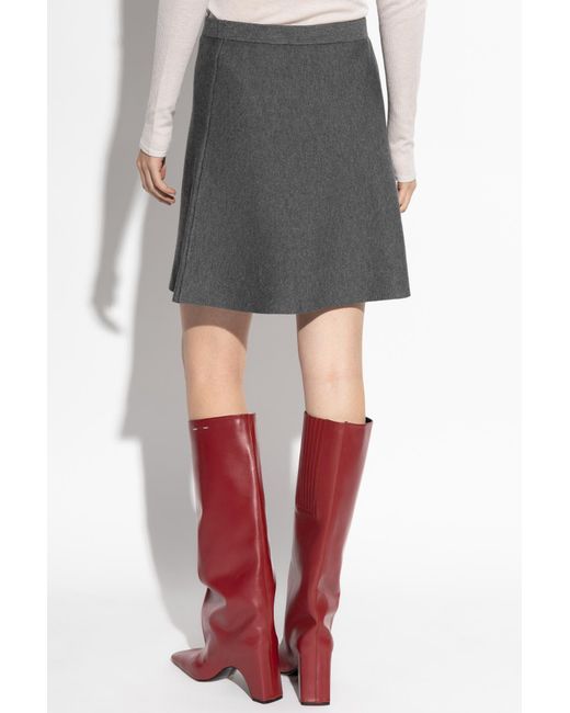 Samsøe & Samsøe Gray "Salula" Skirt