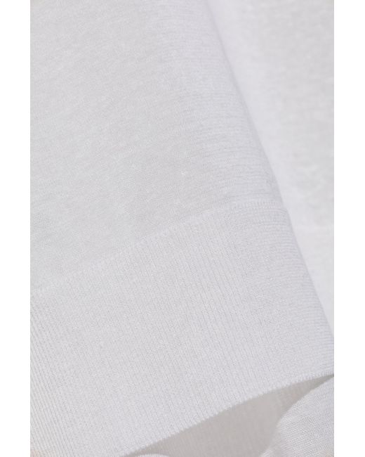 Alaïa White Loose-Fit Dress