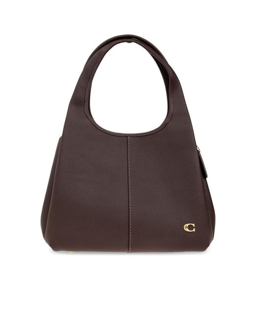 COACH Brown Lana Handbag