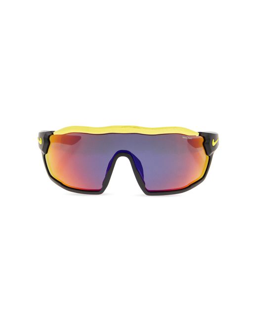 Nike Blue "Show X Rush" Sunglasses