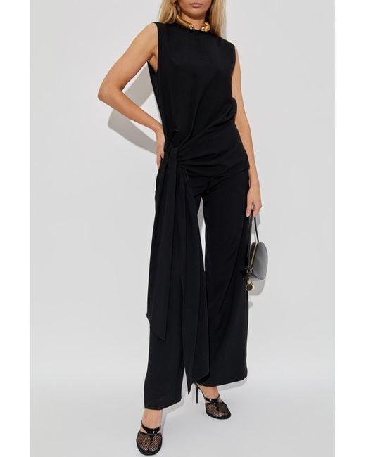 Alaïa Black Backless Jumpsuit