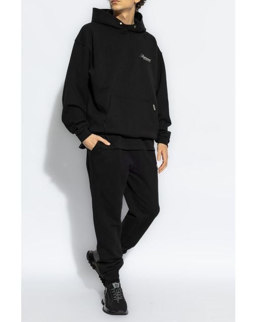 Represent Black Sweatshirt Owners Club Script for men