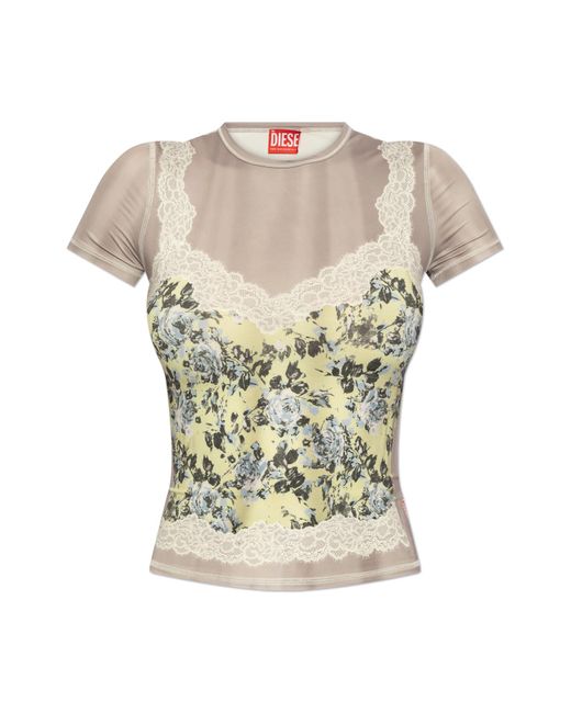 DIESEL Multicolor T-Shirt T-Ileni A16603