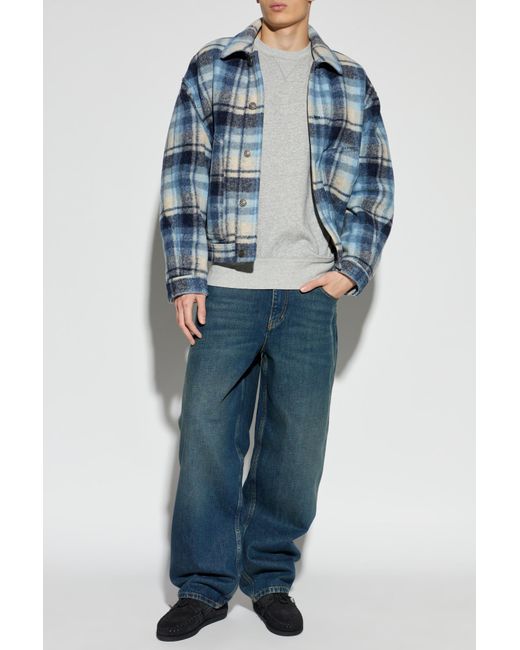 Isabel Marant Gray Sweatshirt "Mike" for men