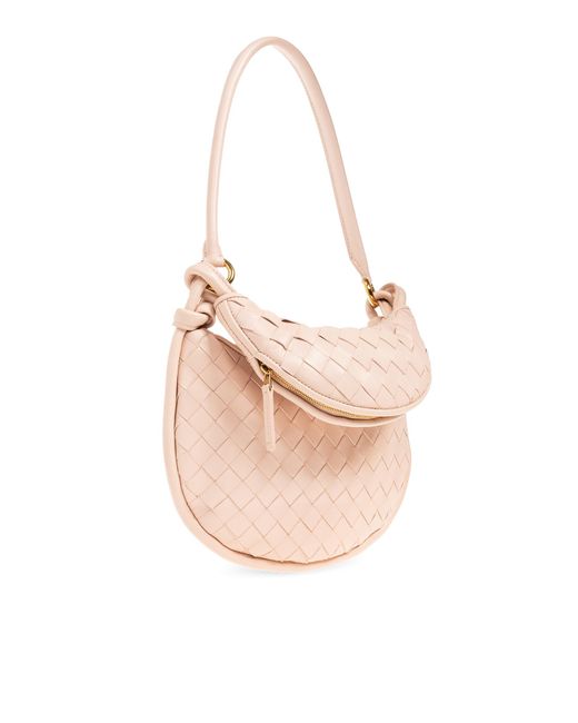 Bottega Veneta Pink 'gemelli Small' Shoulder Bag,
