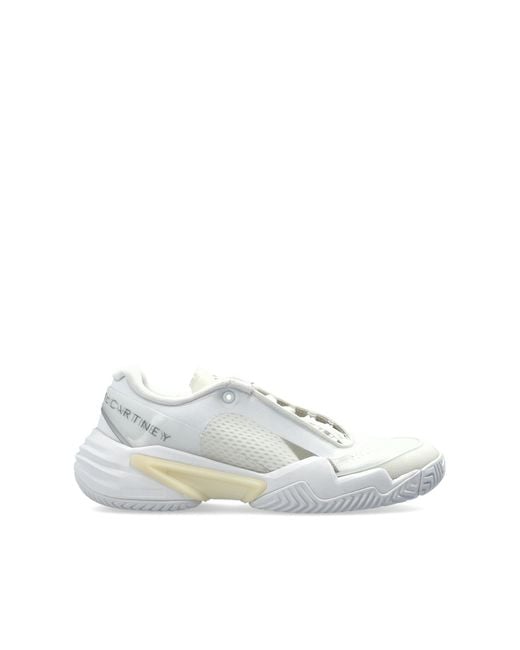 Adidas By Stella McCartney White "Barricade" Sports Shoes