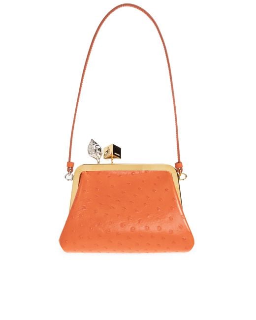 Jacquemus Orange "Berlingot" Shoulder Bag