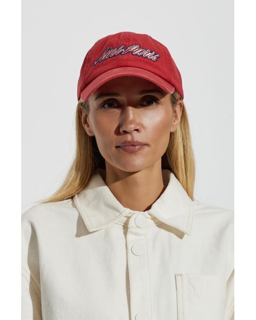 AMI Red Cap With Logo