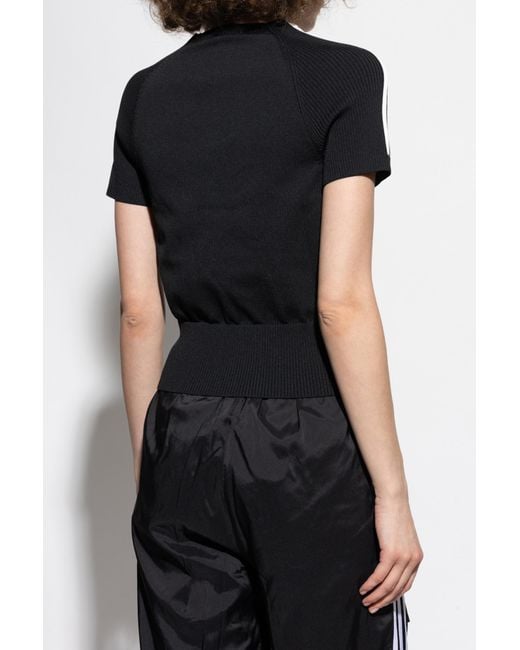 Adidas Black Top With An Application