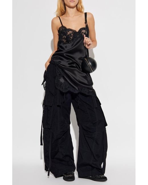 Dolce & Gabbana Blue Cargo Trousers
