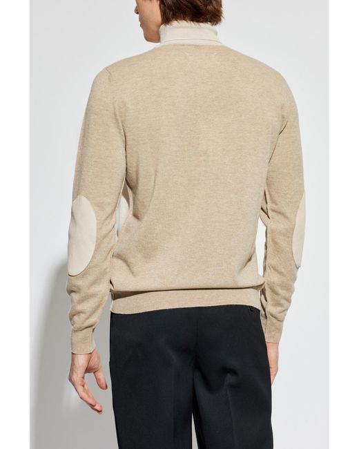 Maison Margiela Black Wool Turtleneck for men