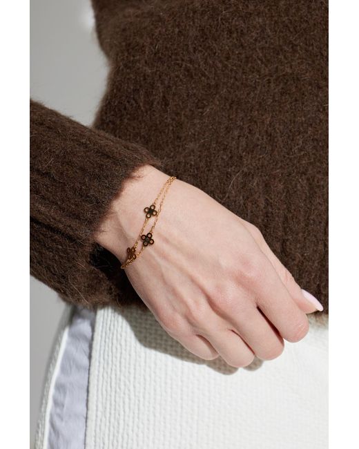 Tory Burch Metallic Set: Bracelet And Earrings